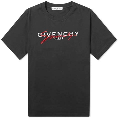 t shirt givenchy cane|Givenchy paris tees.